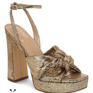 Sam Edelman Glittering Gold Heels